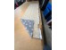 Clearance PnH Veterinary Bedding - NON SLIP - Grey / White Stars - 3m x 75cm