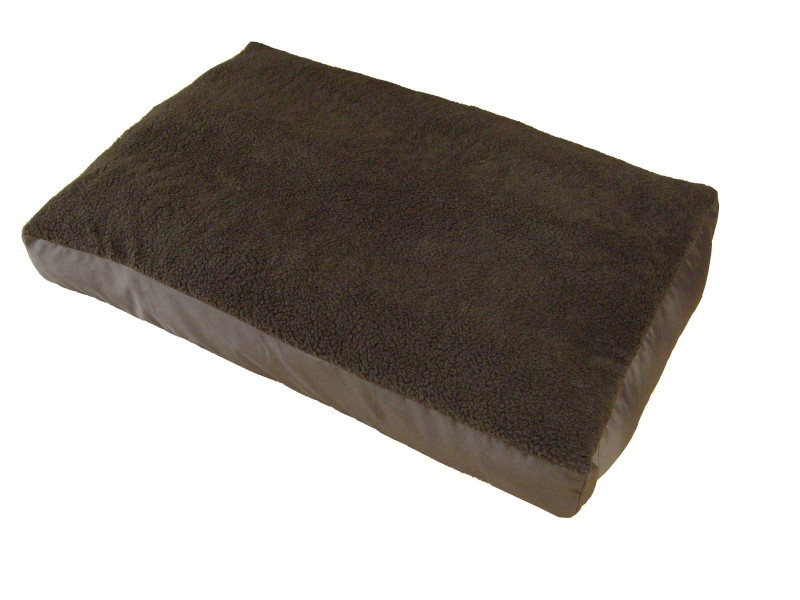 Brown - Mattress Dog Bed
