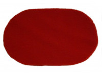 PnH Veterinary Bedding - OVAL - Red