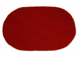 PnH Veterinary Bedding - OVAL - Red