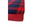 Crimson Red Memory Foam Dog Bed - 70cm x 50cm