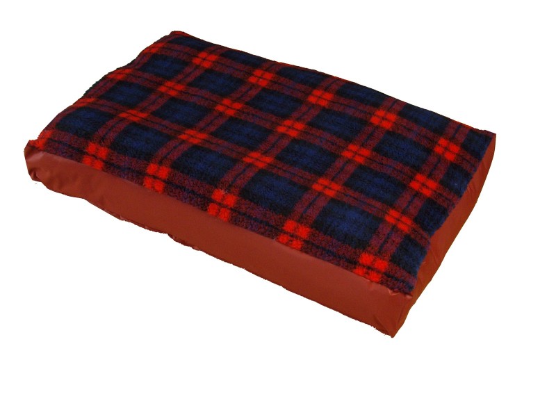 Red Tartan - Mattress Dog Bed