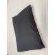 Grey with Red Stars - Sherpa Fleece Dog Bed Cushion