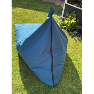 Garden Lounger Beanbag - Petrol Blue