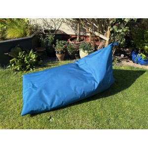Garden Lounger Beanbag - Petrol Blue