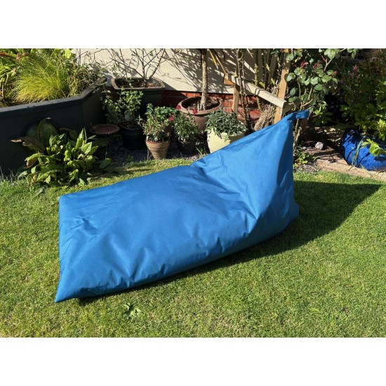 Garden Lounger Beanbag - Petrol Blue