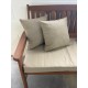 3ft Clearance Bench Set with Side Pillows - Beige Showerproof