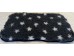 PnH Veterinary Bedding ® - BINDED - NON SLIP - Charcoal with White Stars