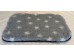 PnH Veterinary Bedding ® - BINDED - NON SLIP - Grey with White Stars