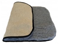 PnH Veterinary Bedding ® - BINDED - NON SLIP - Plain Grey