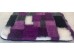 Clearance PnH Veterinary Bedding - BINDED - Purple Patchwork - 75cm x 50cm