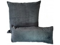 Cushion & Bolster Set - Black Cord