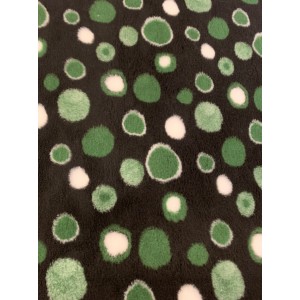 Car Boot Liner - Black with Green Circles Car Boot Liner - Black with Green Circles