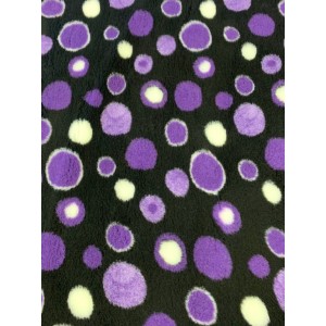 Car Boot Liner - Black with Purple Circles Car Boot Liner - Black with Purple Circles