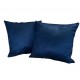 Scatter Cushion - 45cm x 45cm - Black Faux Suede