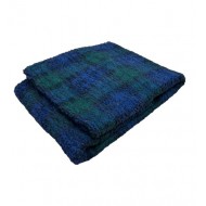 Blackwatch Tartan Double Layered Sherpa Fleece Dog Blanket