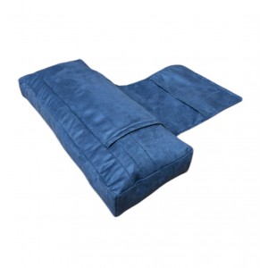 Head Rest - Faux Suede - Denim Blue