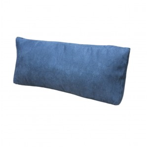 Denim Blue Faux Suede Head Rest