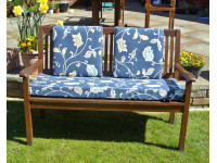 Garden Bench Cushion Light Brown Stripe Pet N Home