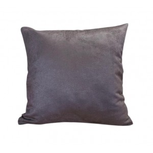 Large Cushion - 65cm x 65cm - Chocolate Brown Faux Suede