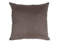 Large Cushion - 65cm x 65cm - Chocolate Brown Faux Suede