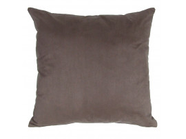 Large Cushion - 65cm x 65cm - Chocolate Brown Faux Suede