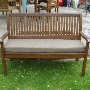 4ft Clearance Bench Cushion - Brown Weave