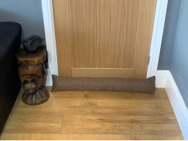 Draught Excluder - Brown Weave