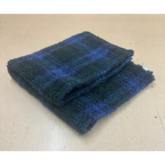 Clearance Blanket, Blackwatch Tartan, 80cm x 73cm