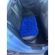 Car Seat Protector - Blue with Black Paws