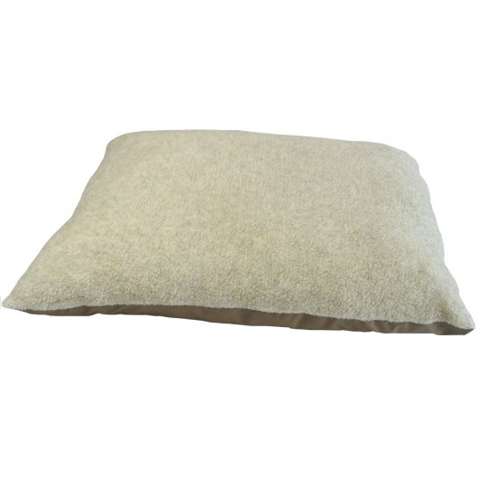 Cashmere Cream - Sherpa Fleece Dog Bed Cushion