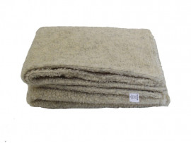 Cashmere Cream Sherpa Fleece Dog Blanket  DOUBLE LAYERS FOR EXTRA COMFORT