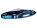 Clearance PnH Veterinary Bedding - BINDED CIRCLE - Black / Blue Circles - 75cm