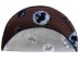 PnH Veterinary Bedding ® - BINDED CIRCLE - NON SLIP - Brown Sheep