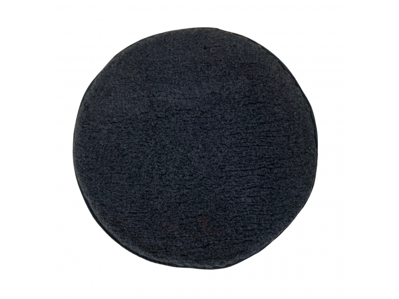 PnH Veterinary Bedding ® - BINDED CIRCLE - NON SLIP - Plain Charcoal