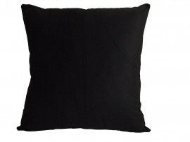 Black Corduroy Scatter Cushion (45cm x 45cm) - COMPLETE WITH HOLLOW FIBRE FILLED INNER