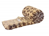  a PnH Veterinary Bedding ® NON SLIP - Cream with Brown Paws
