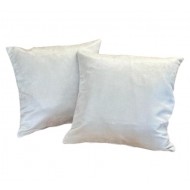 Large Cushion - 65cm x 65cm - Cream Faux Suede