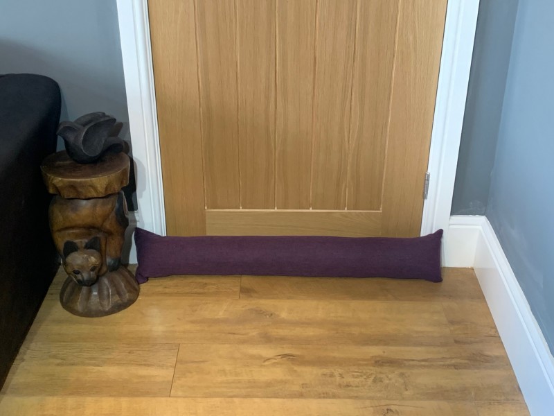 Draught Excluder - Purple