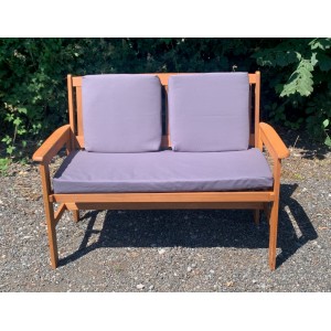 Garden Bench Cushion with Optional Sets - Deep Grey Garden Bench Cushion with Optional Sets - Deep Grey