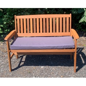 Garden Bench Cushion with Optional Sets - Deep Grey Garden Bench Cushion with Optional Sets - Deep Grey