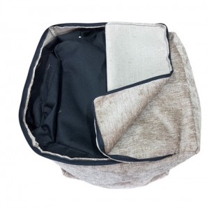 Cube Beanbag - Elite Sheen - Mink