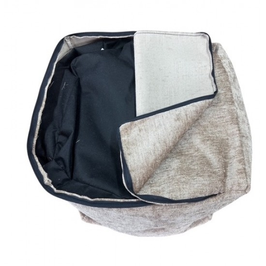 Cube Beanbag - Elite Sheen - Mink