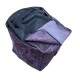 Cube Beanbag - Elite Sheen - Mulberry