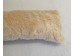 Super Plush Faux Fur Draught Excluder - Cream Fox