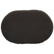 Fleece Oval Pad - Brown
