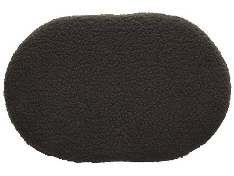 Fleece Oval Pad - Brown