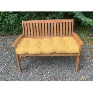 Blown Fibre Garden Bench Cushion - French Yellow Blown Fibre Garden Bench Cushion - French Yellow
