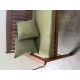 3ft Clearance Bench Set with Side Pillows - Green with Patchwork Pillows
