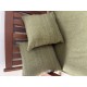 3ft Clearance Bench Set with Side Pillows - Green with Patchwork Pillows